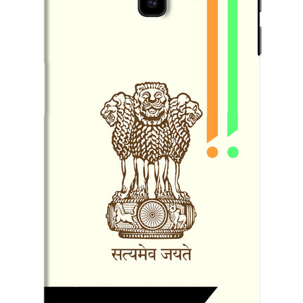 Satyamev Jayate Brown Logo Samsung J6 plus Hard Case Back Cover by Casekaro