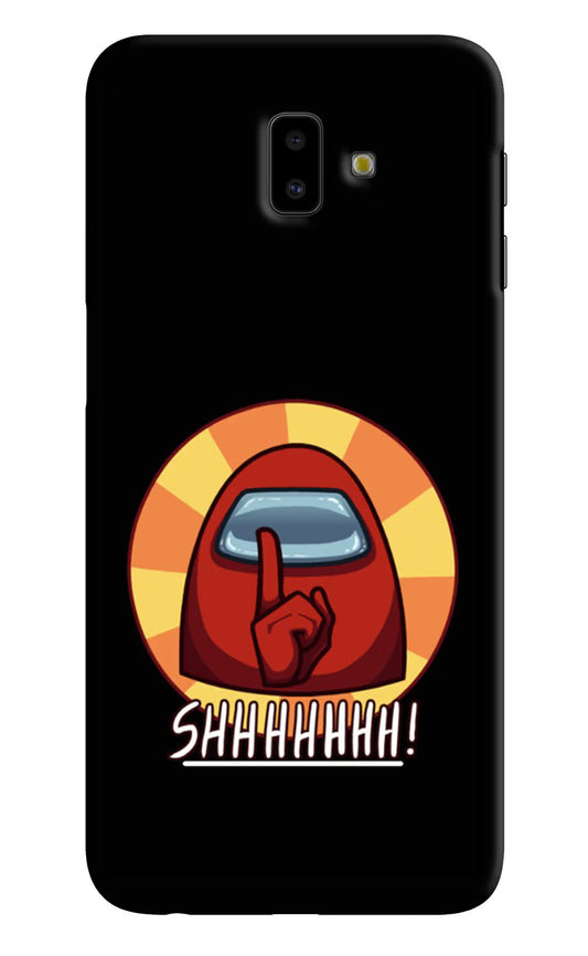 Among Us Shhh! Samsung J6 plus Hard Case Back Cover by Casekaro