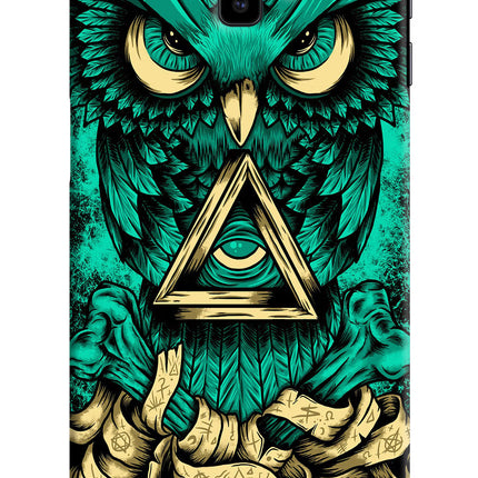 Green Owl Samsung J6 plus Hard Case Back Cover by Casekaro