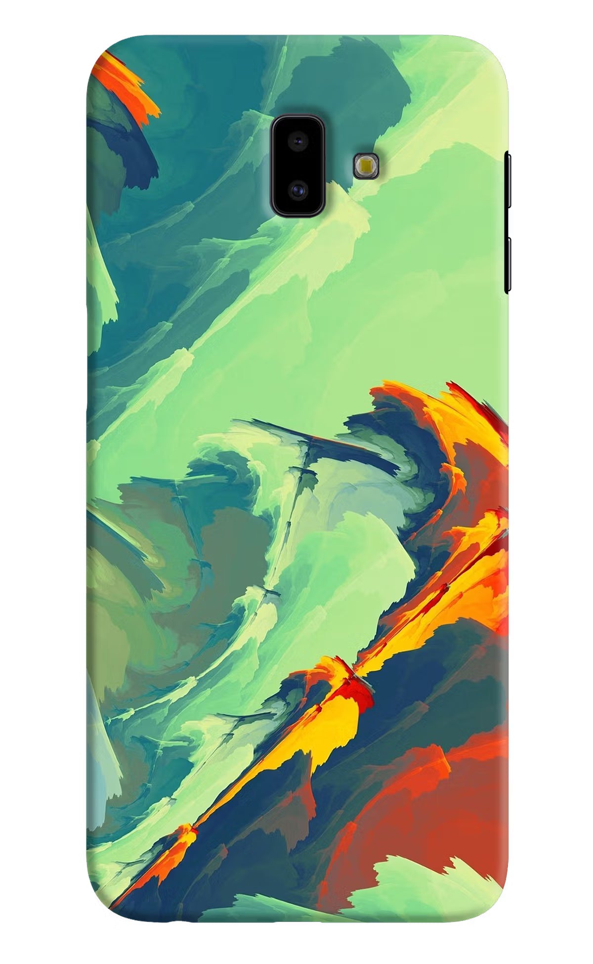 Paint Art Samsung J6 plus Hard Case Back Cover by Casekaro