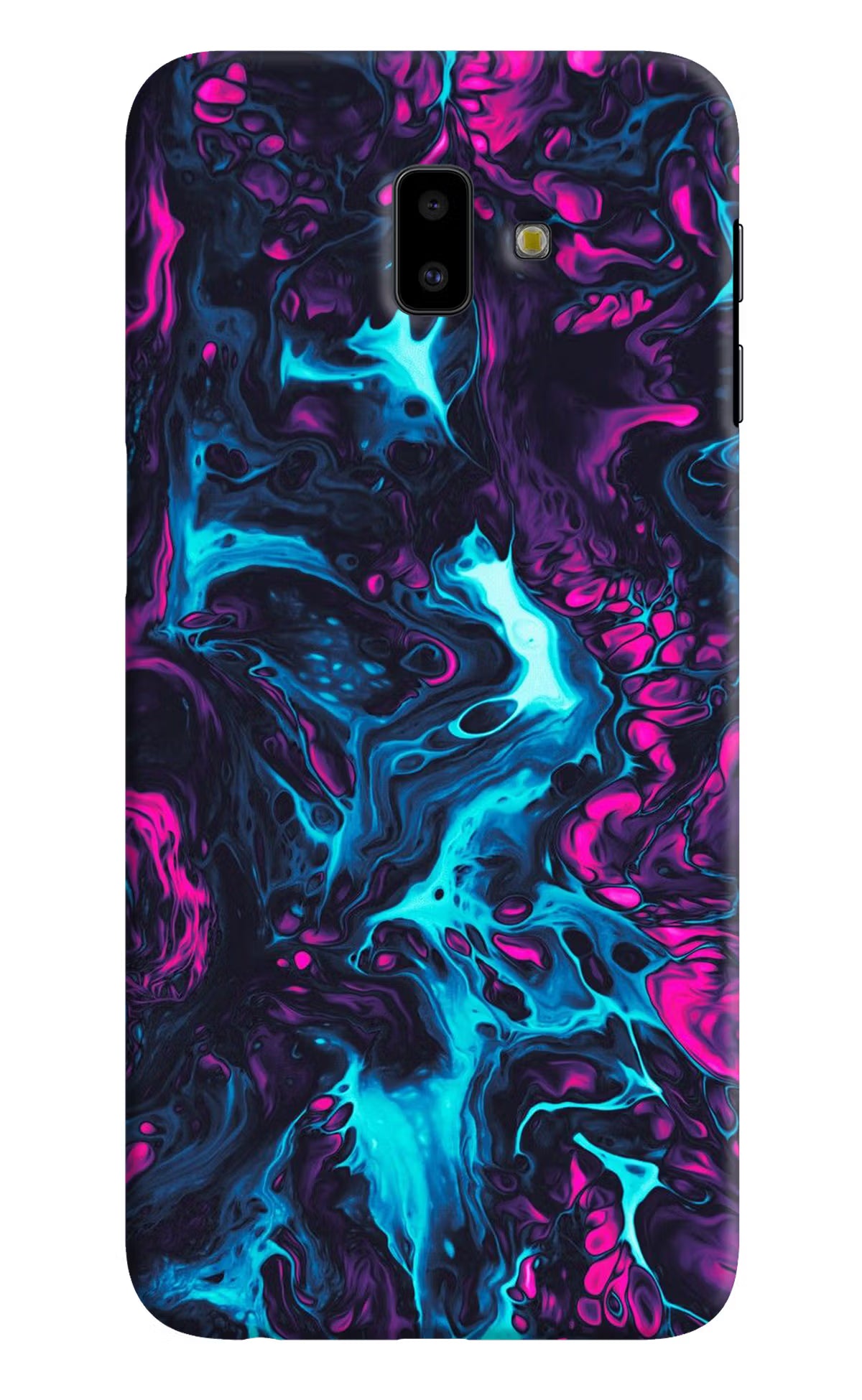Abstract Samsung J6 plus Hard Case Back Cover by Casekaro
