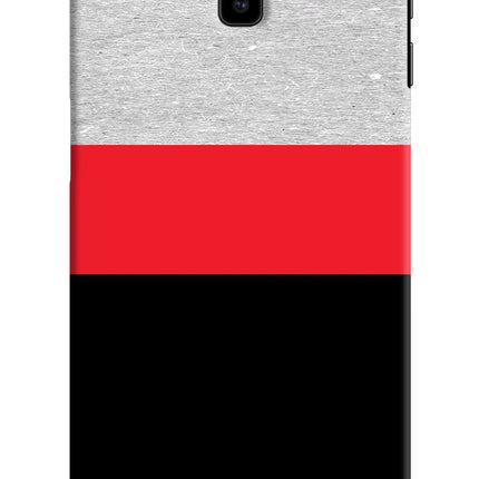 Tri Color Pattern Samsung J6 plus Hard Case Back Cover by Casekaro