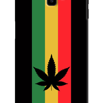 Weed Flag Samsung J6 plus Hard Case Back Cover by Casekaro