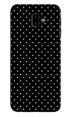White Dots Samsung J6 plus Hard Case Back Cover by Casekaro