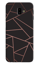 Geometric Pattern Samsung J6 plus Hard Case Back Cover by Casekaro