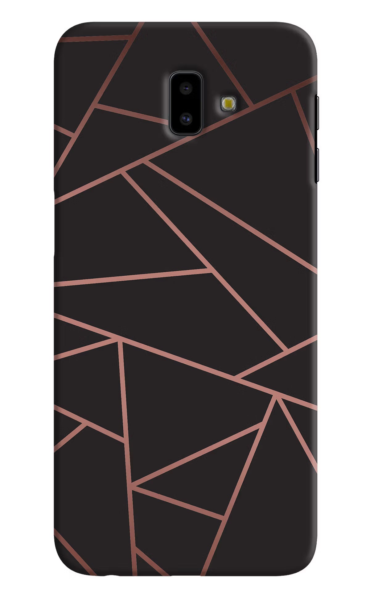 Geometric Pattern Samsung J6 plus Hard Case Back Cover by Casekaro