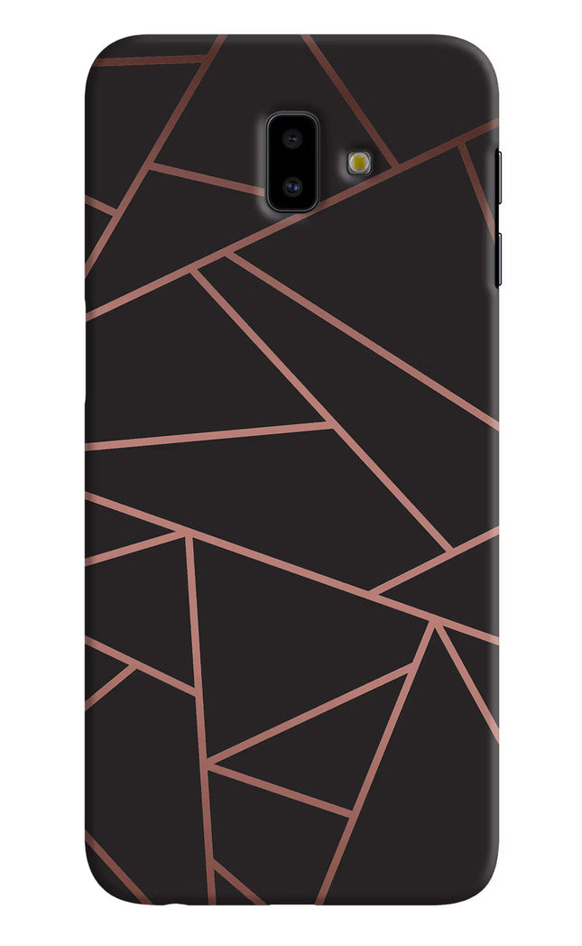Geometric Pattern Samsung J6 plus Hard Case Back Cover by Casekaro