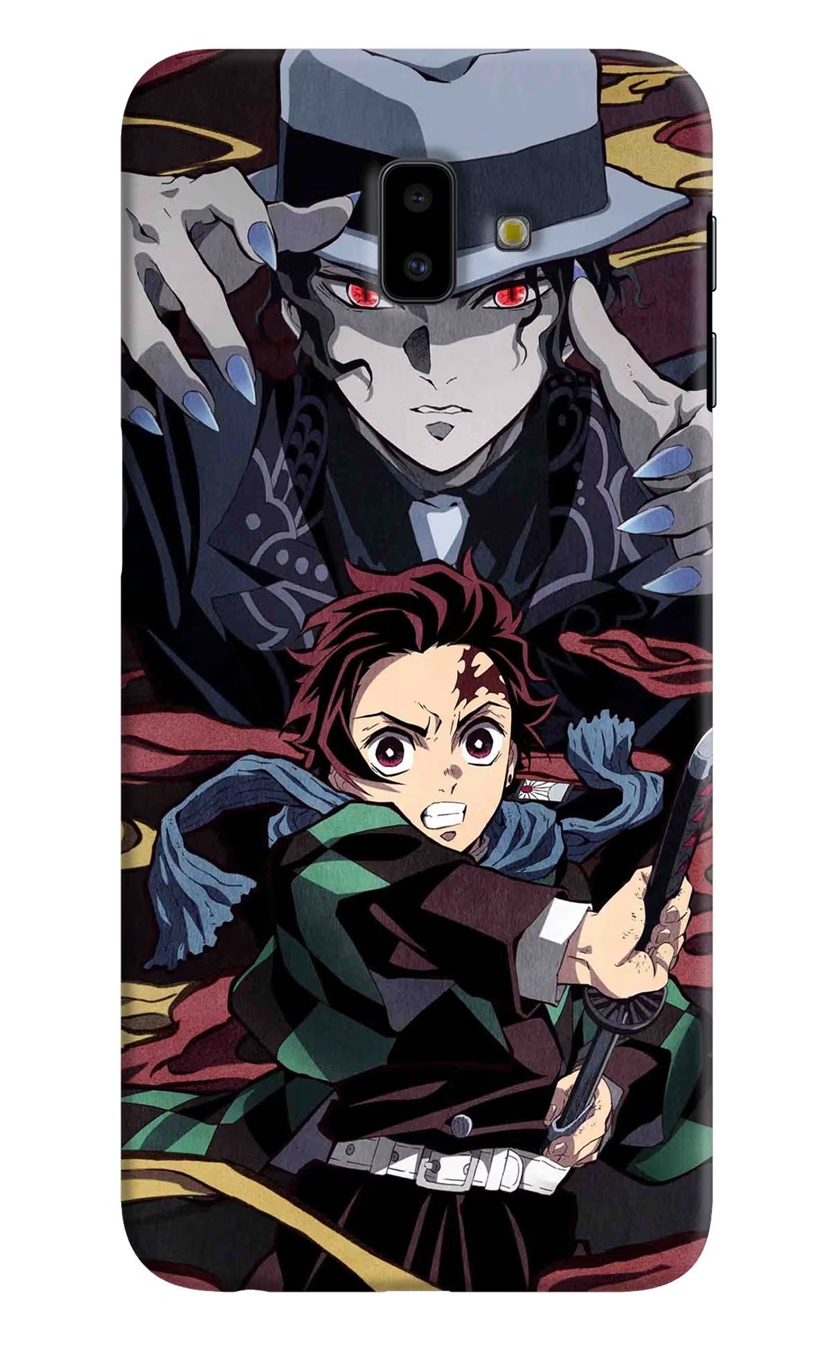Demon Slayer Samsung J6 plus Hard Case Back Cover by Casekaro