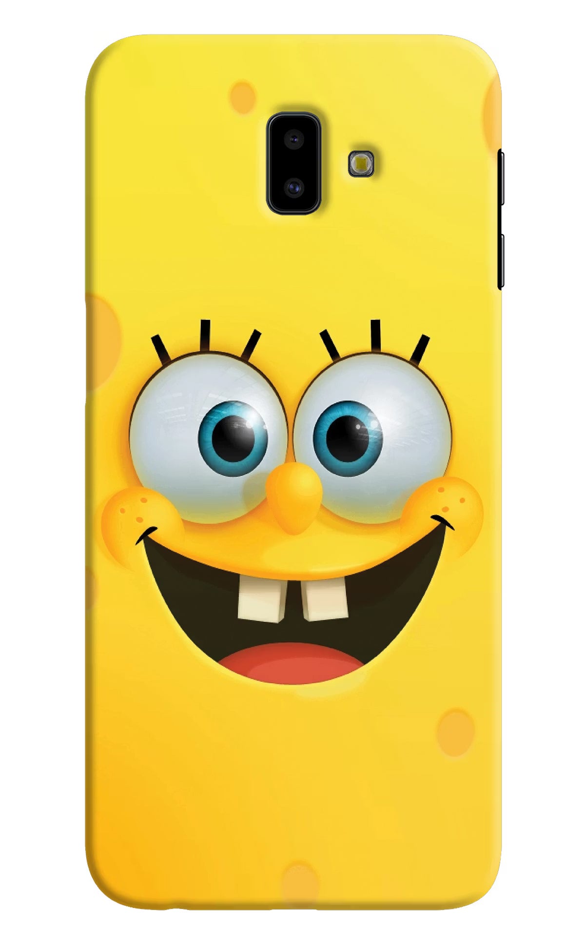 Sponge 1 Samsung J6 plus Hard Case Back Cover by Casekaro