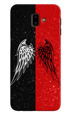 Wings Samsung J6 plus Hard Case Back Cover by Casekaro