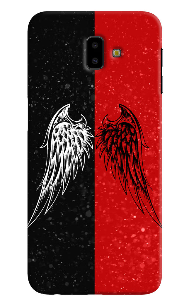Wings Samsung J6 plus Hard Case Back Cover by Casekaro