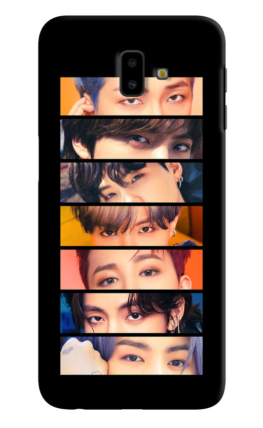 BTS Eyes Samsung J6 plus Hard Case Back Cover by Casekaro
