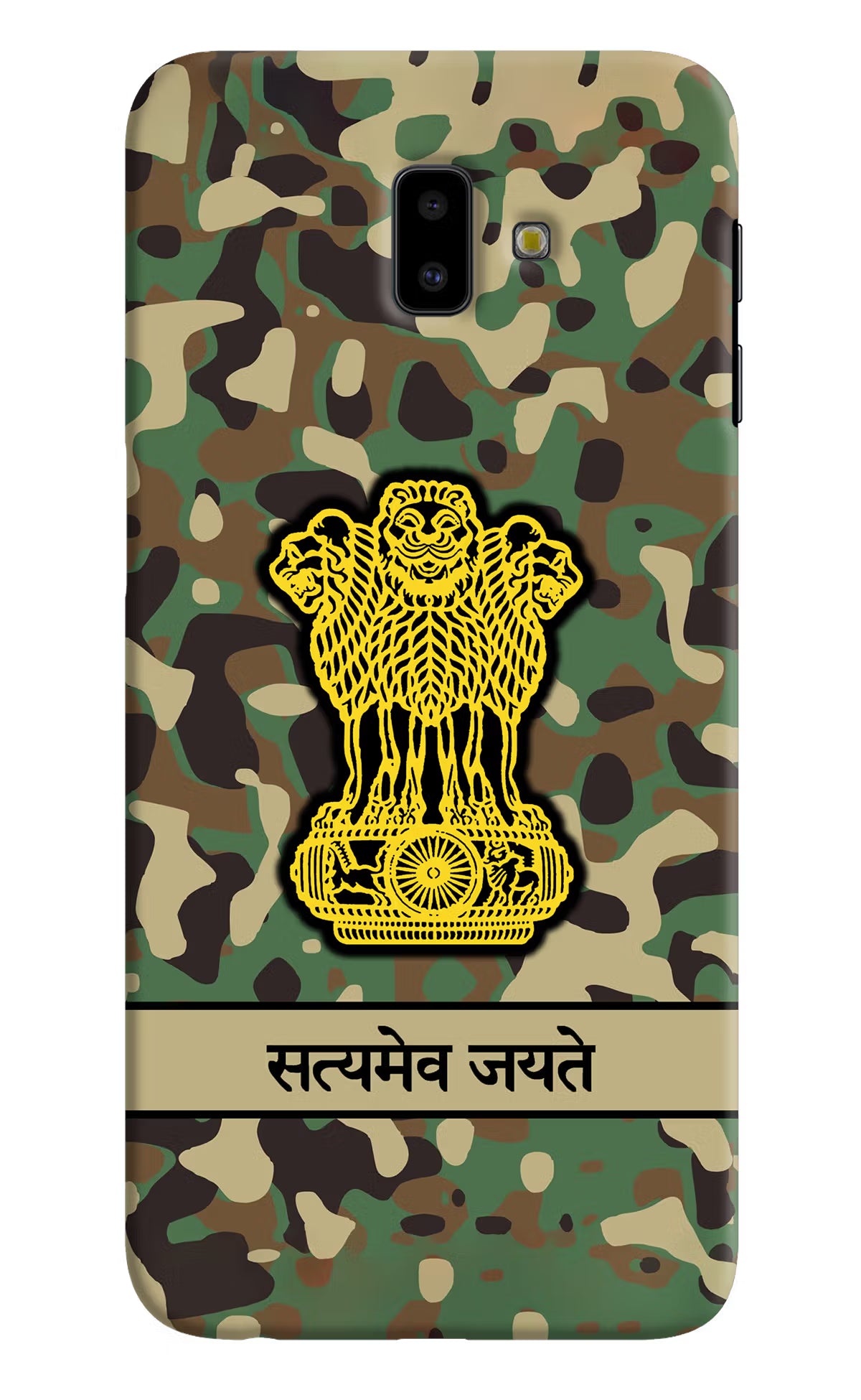 Satyamev Jayate Army Samsung J6 plus Hard Case Back Cover by Casekaro
