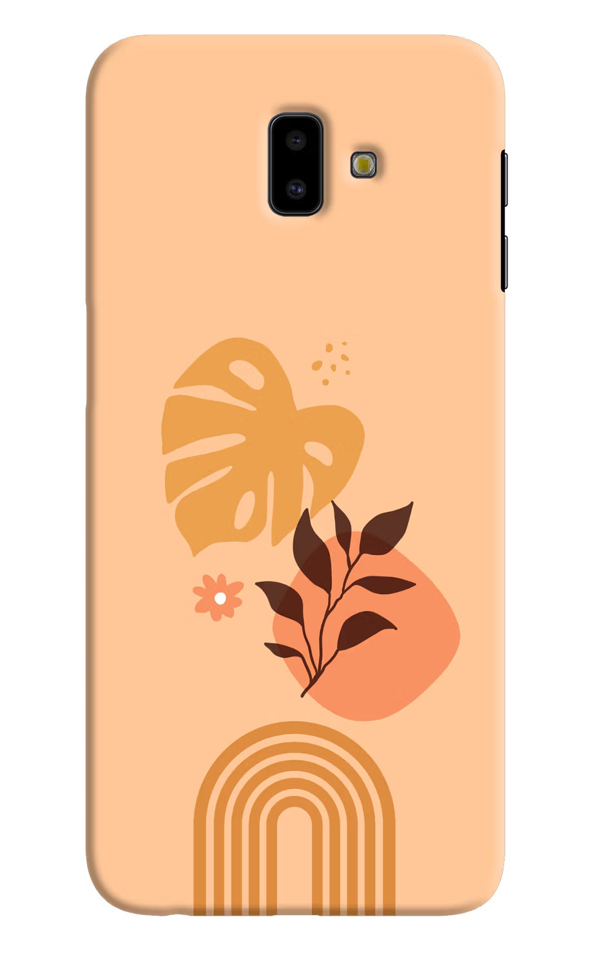 Bohemian Art Samsung J6 plus Hard Case Back Cover by Casekaro