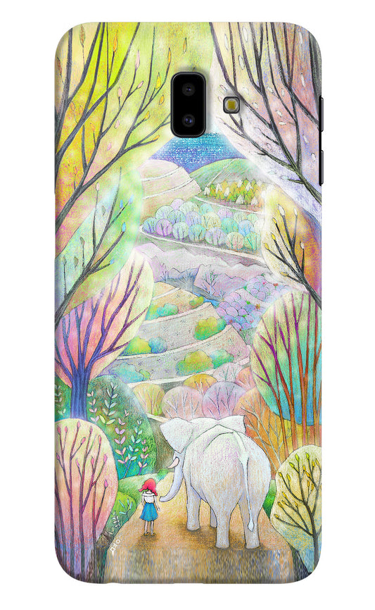 Nature Painting Samsung J6 plus Hard Case Back Cover by Casekaro