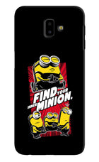Find your inner Minion Samsung J6 plus Hard Case Back Cover by Casekaro