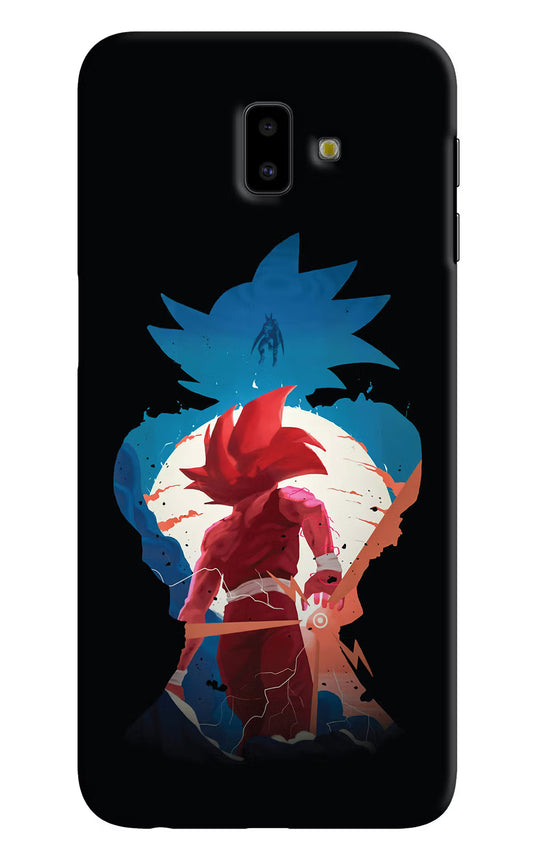 Goku Samsung J6 plus Hard Case Back Cover by Casekaro