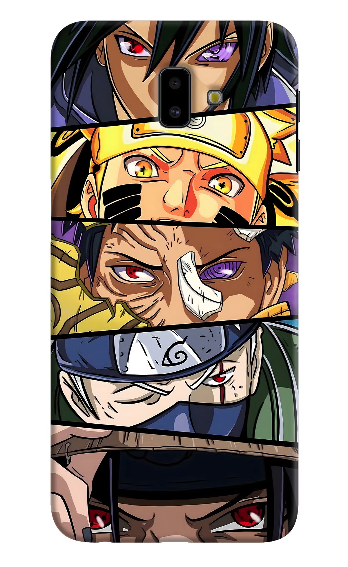 Naruto Character Samsung J6 plus Hard Case Back Cover by Casekaro