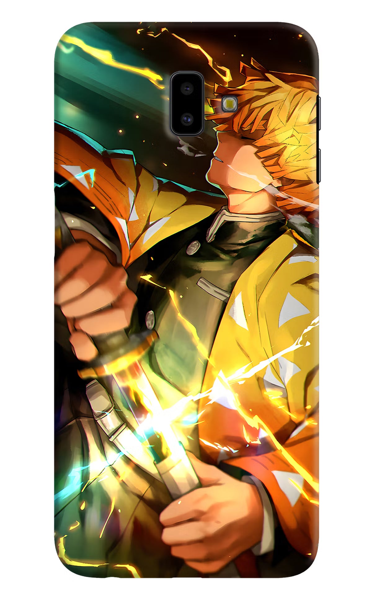 Demon Slayer Samsung J6 plus Hard Case Back Cover by Casekaro