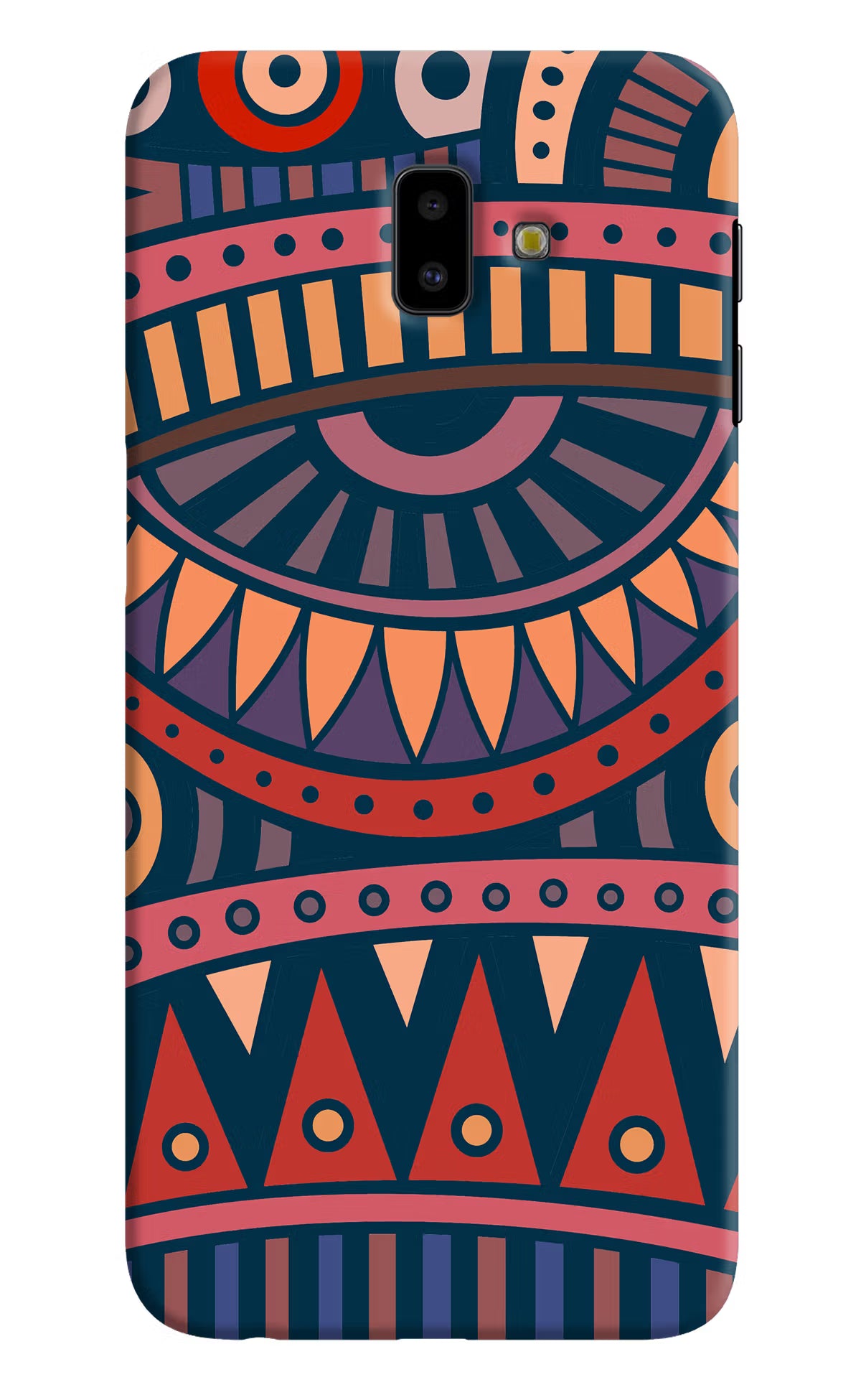 African Culture Design Samsung J6 plus Hard Case Back Cover by Casekaro