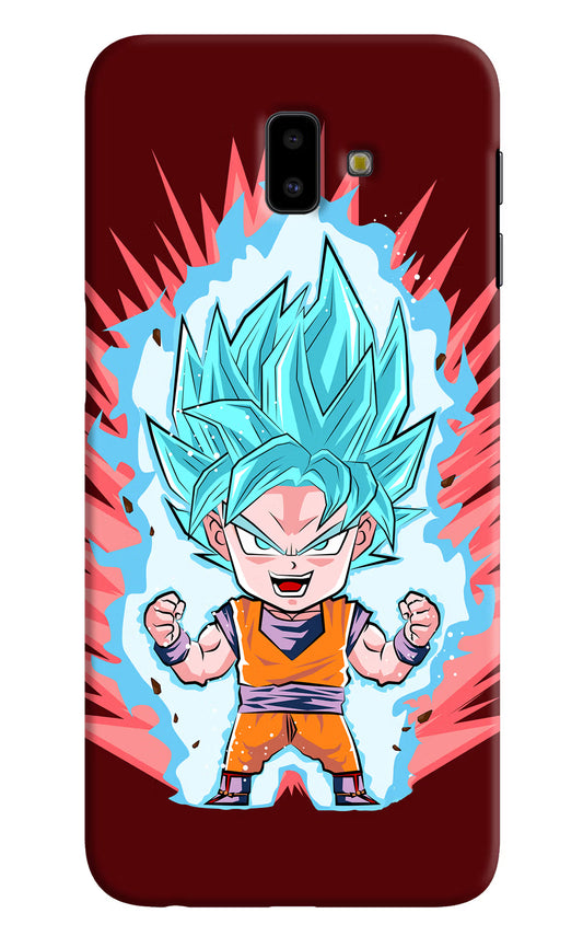 Goku Little Samsung J6 plus Hard Case Back Cover by Casekaro