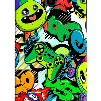 Game Doodle Samsung J6 plus Hard Case Back Cover by Casekaro