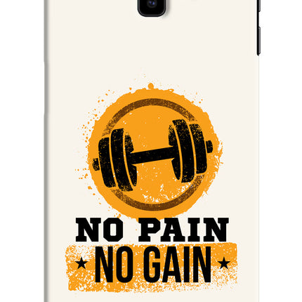 No Pain No Gain Samsung J6 plus Hard Case Back Cover by Casekaro