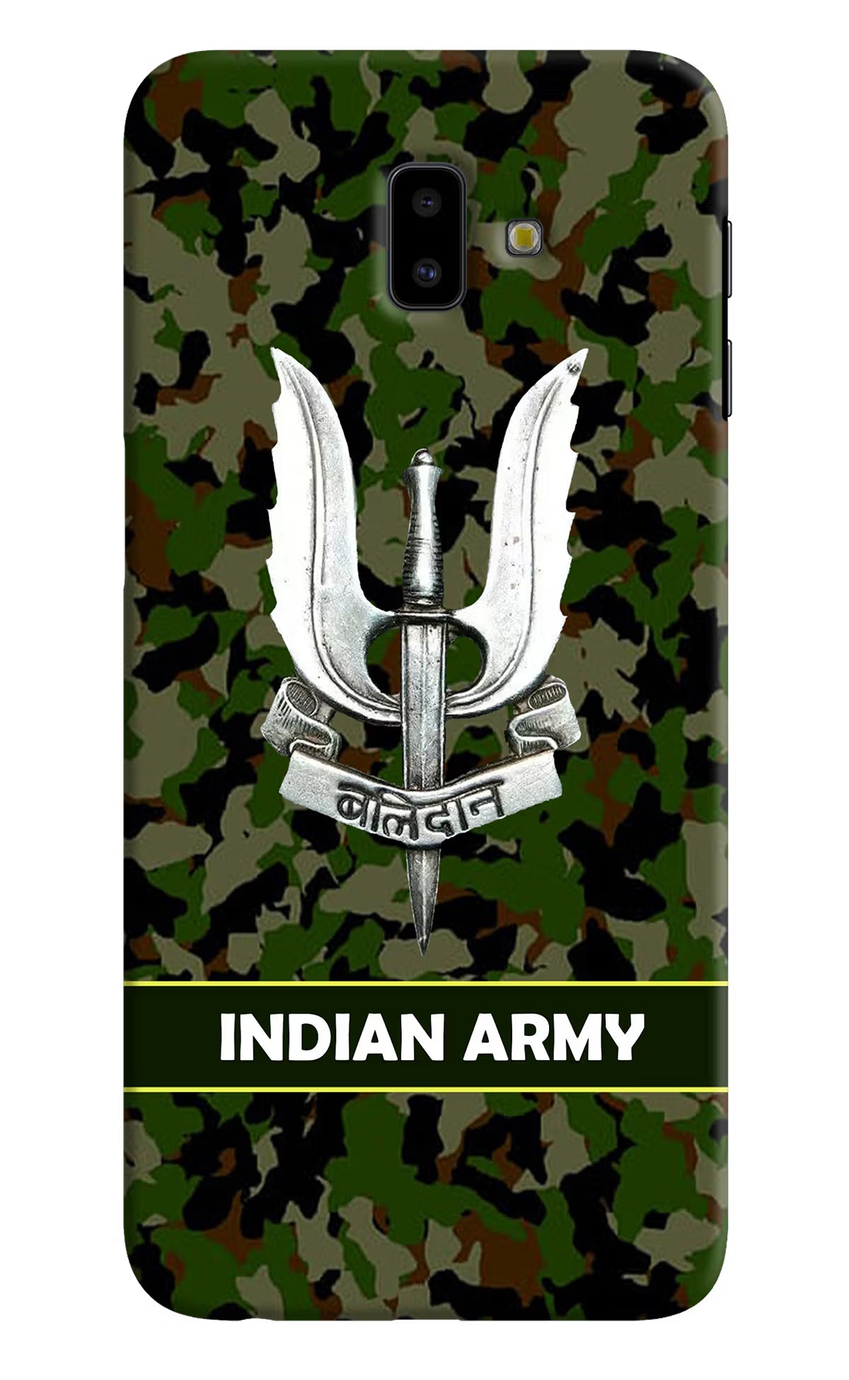 Balidan Indian Logo Samsung J6 plus Hard Case Back Cover by Casekaro