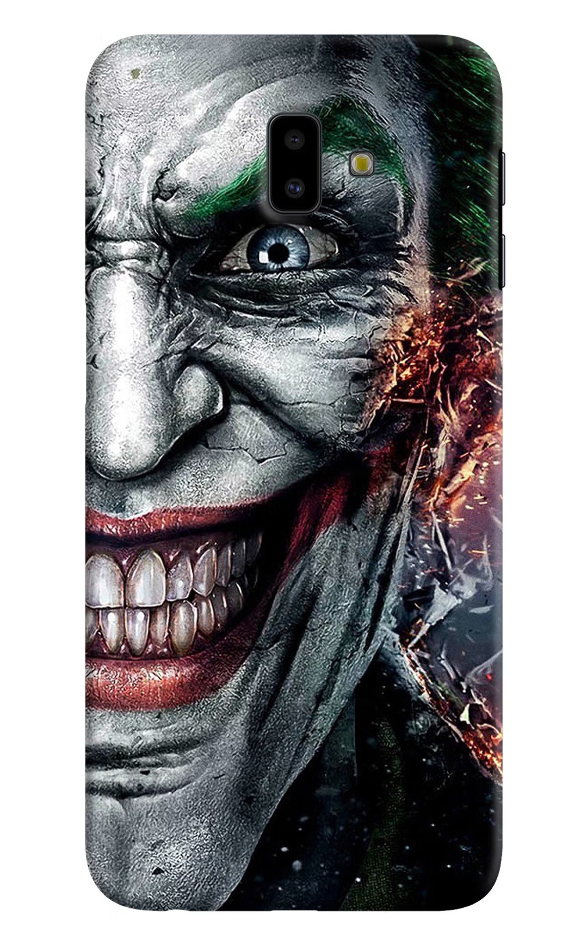 Joker Cam Samsung J6 plus Hard Case Back Cover by Casekaro