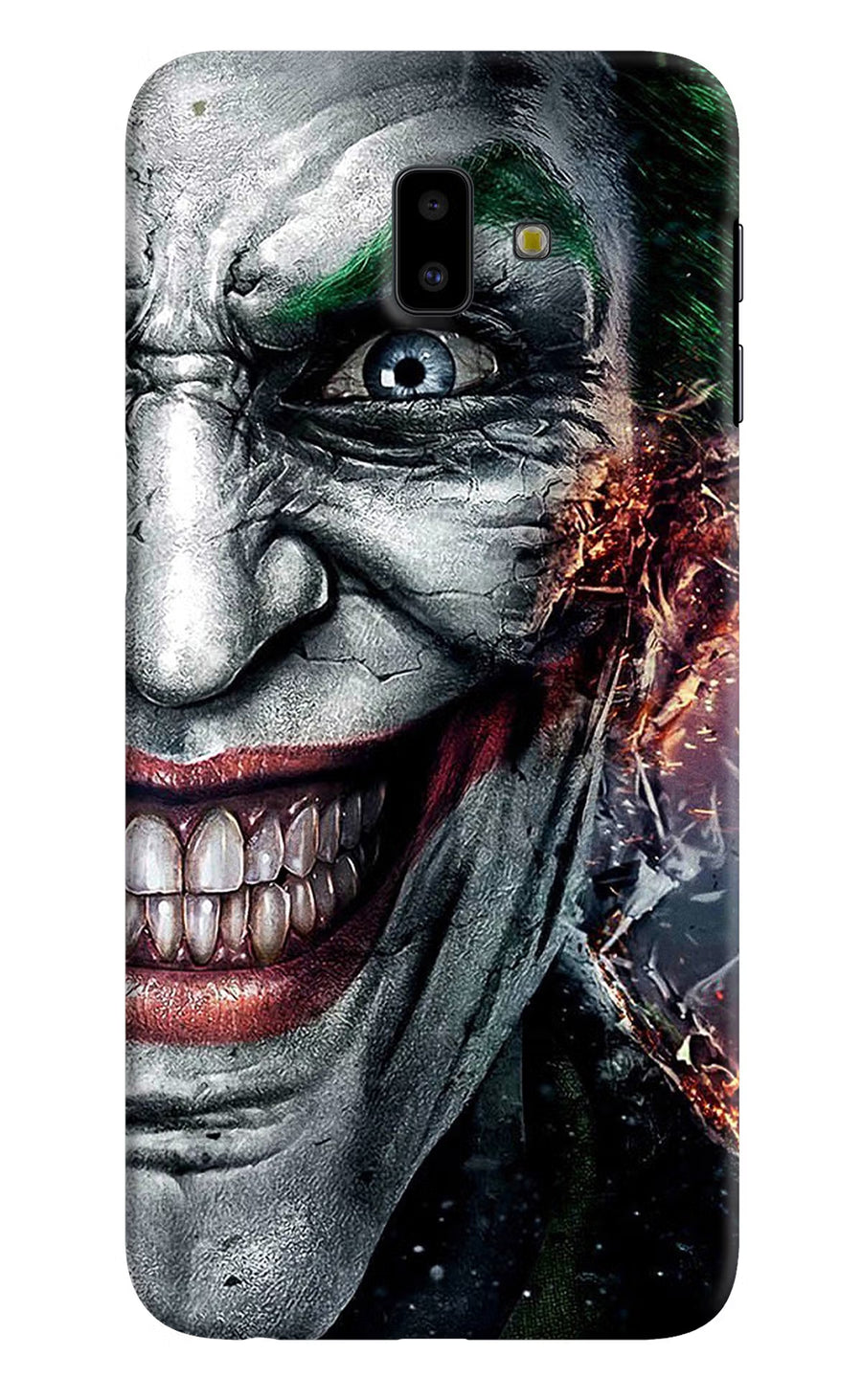 Joker Cam Samsung J6 plus Back Cover, Hard case