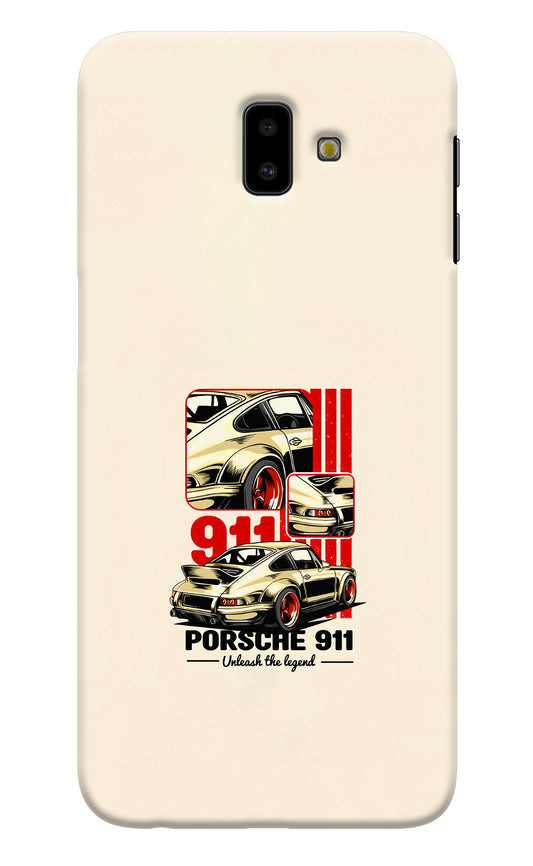 Classic Porsche 911 Samsung J6 plus Back Cover