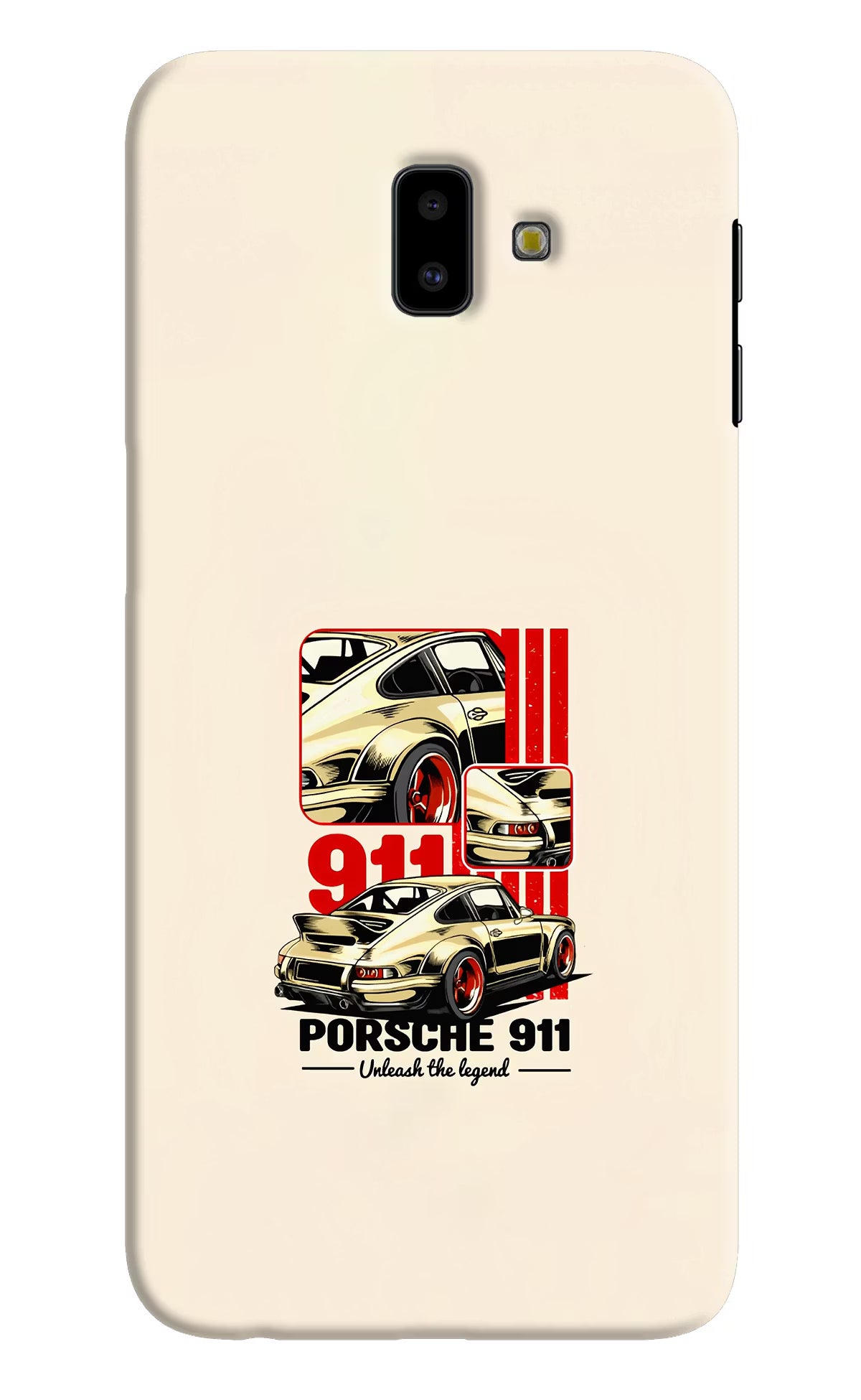 Classic Porsche 911 Samsung J6 plus Hard Case Back Cover by Casekaro