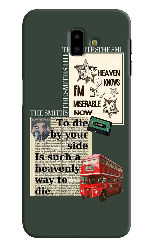 The Smiths Samsung J6 plus Hard Case Back Cover by Casekaro