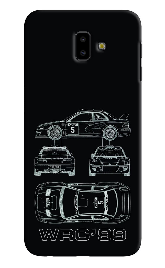WRC'99 Samsung J6 plus Hard Case Back Cover by Casekaro