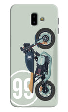 Classic Cafe Racer 99 Samsung J6 plus Hard Case Back Cover by Casekaro