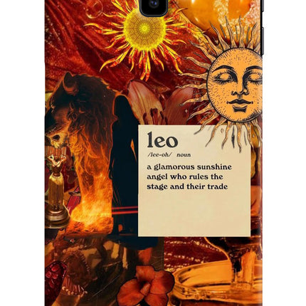 Leo Zodiac Samsung J6 plus Hard Case Back Cover by Casekaro