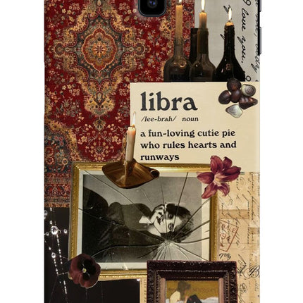 Libra Zodiac Samsung J6 plus Hard Case Back Cover by Casekaro