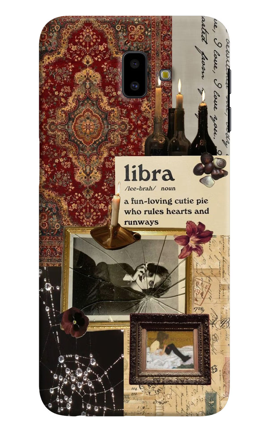 Libra Zodiac Samsung J6 plus Back Cover, Hard case