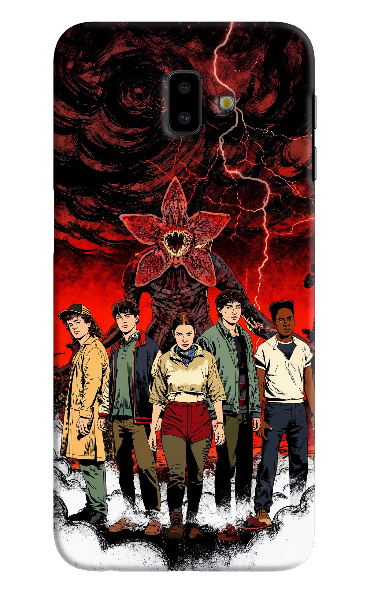 Ordinary Things Characters Samsung J6 plus Hard Case Back Cover by Casekaro
