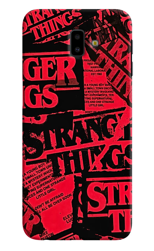 Ordinary Things Samsung J6 plus Hard Case Back Cover by Casekaro