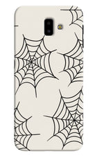Spider Web Samsung J6 plus Hard Case Back Cover by Casekaro