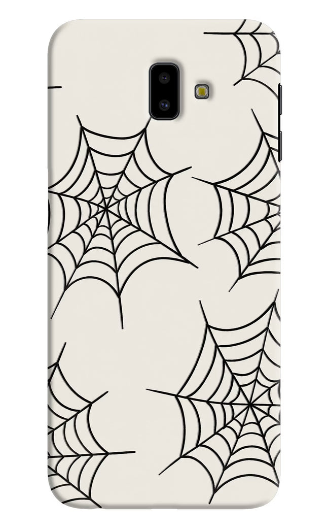 Spider Web Samsung J6 plus Hard Case Back Cover by Casekaro