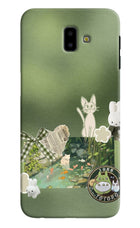 Aesthetic anime Samsung J6 plus Hard Case Back Cover by Casekaro