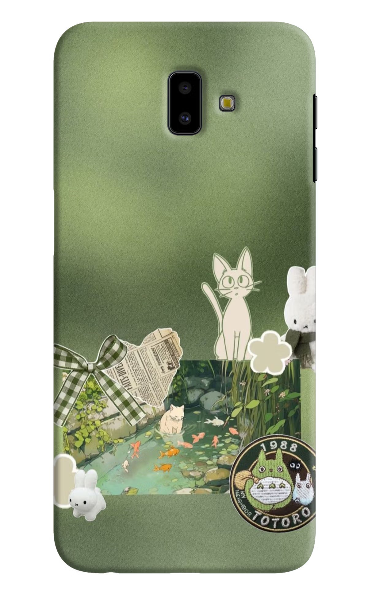 Aesthetic anime Samsung J6 plus Back Cover