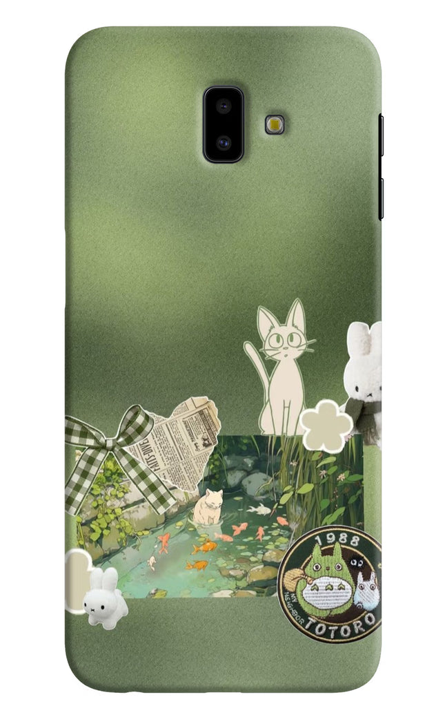Aesthetic anime Samsung J6 plus Hard Case Back Cover by Casekaro