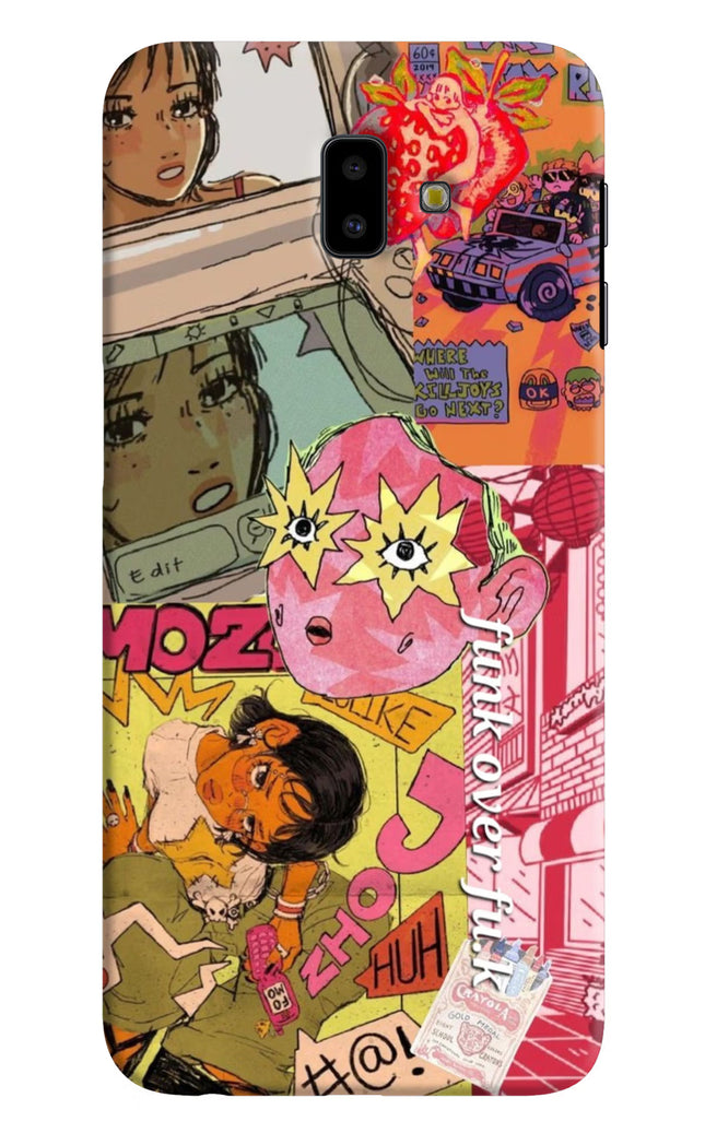 Funkover Samsung J6 plus Hard Case Back Cover by Casekaro