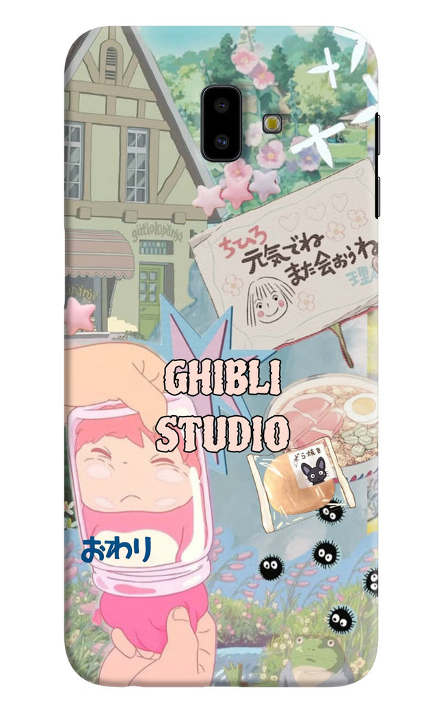 Studio Ghibli Samsung J6 plus Hard Case Back Cover by Casekaro
