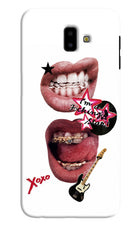Rockstar Samsung J6 plus Hard Case Back Cover by Casekaro