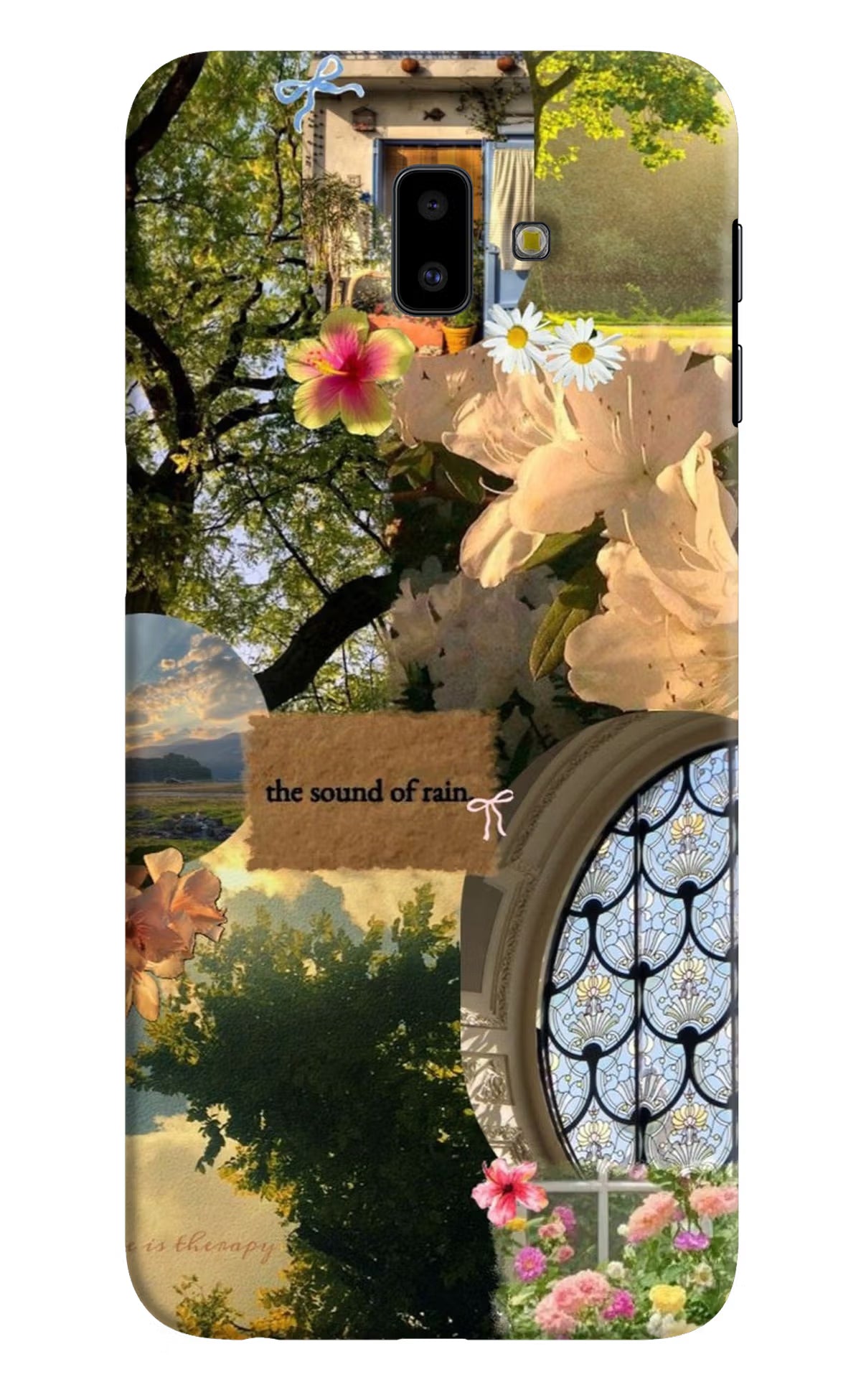 Rain Samsung J6 plus Back Cover