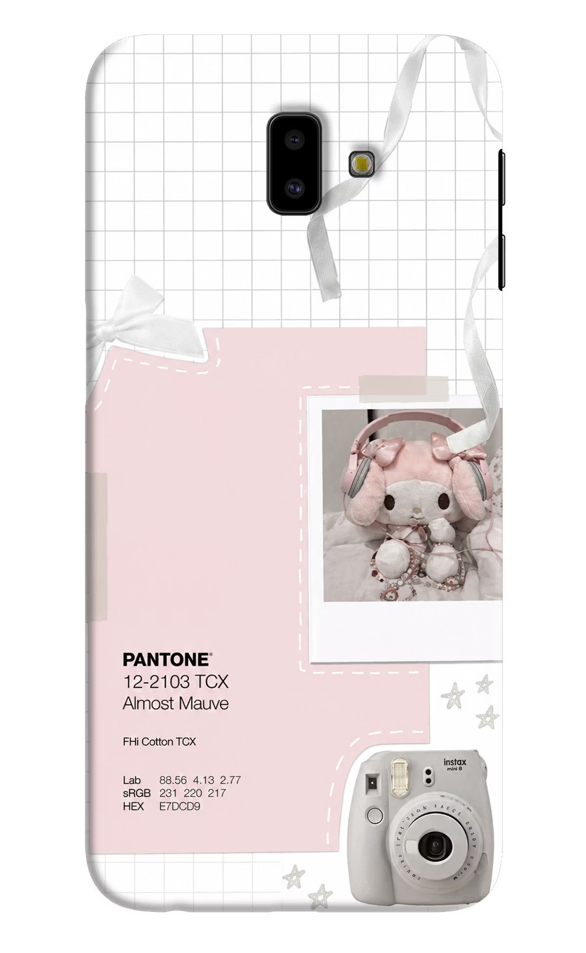 Pantone Asthetic Samsung J6 plus Back Cover
